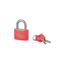 Lacat cu cheie, THIRARD COLOR, 40 mm, roz, THIRARD