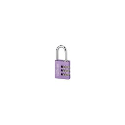 Lacat cu cifru, TYPE 1 ALU, 30 mm, 3 inele, diverse culori, THIRARD