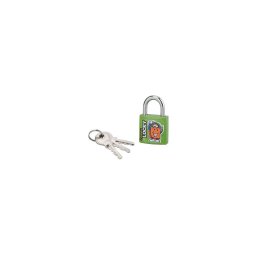 Lacat cu cheie, HAPPY LOCKY, 30 mm (verde), THIRARD