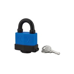 Lacat de exterior, cu cheie, SLICE, 50 mm, diverse culori, THIRARD