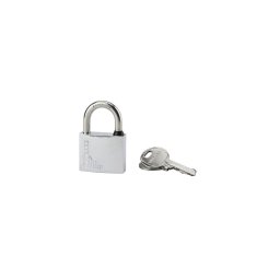 Lacat de exterior, cu cheie, TYPE 1, 40 mm, cromat, THIRARD