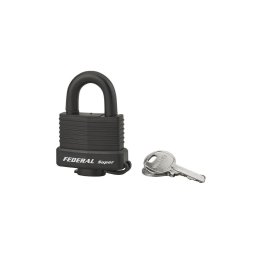 Lacat de exterior, cu cheie, SEA LINE, 40 mm, anti-soc, diverse culori, THIRARD