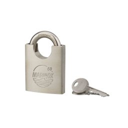Lacat de exterior, cu cheie, MARINOX, 60 mm, THIRARD