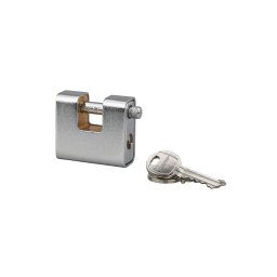 Lacat de santier, cu cheie, LAND BLINDAT, 70 mm