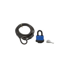 Antifurt bicicleta, cu lacat, TWISTY, 6 mm, 180 cm, THIRARD