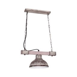 Lustra cu lant HAKON 1xE27/60W/230V