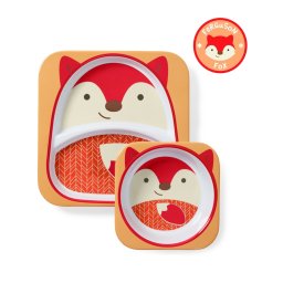 Set farfurie & bol Zoo – Vulpe