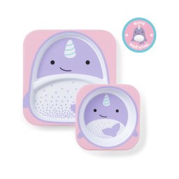 Set farfurie & bol Zoo – Balena