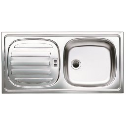 Chiuveta LUX EA 860 x 435 mm, Inox (E220.001)