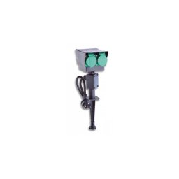 Stâlp de exterior cu prize 4Z IP44 Ecolite XHWS-F03