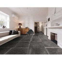 Gresie portelanata Sintesi, Poseidon Black 60,4x60,4 cm -GPS604604
