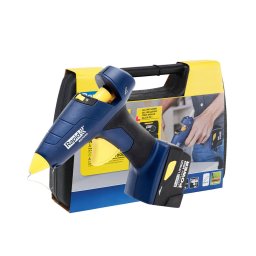 Kit pistol de lipit Rapid BGX300 cu acumulator Li-Ion si servieta, batoane lipici O12 mm, 30 W, debit 250 g h, 60 min autonomie 40303073