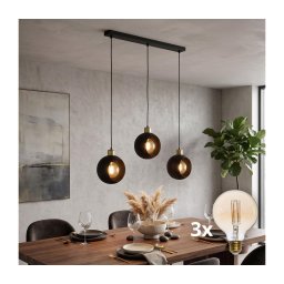 Lustră LED pe cablu CUBUS 3xE27/60W/230V