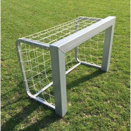 Miniporti fotbal 90x60 cm, aluminiu, cu plase