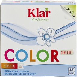 Detergent pudra pentru rufe colorate fara parfum 1.375kg Klar