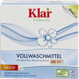 Detergent pentru rufe cu nuci de sapun fara parfum 1.1kg Klar