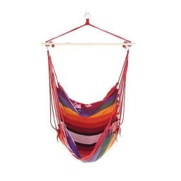 Hamac tip scaun, multicolor, max 130 kg, 150x130 cm, Garner