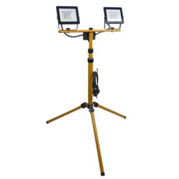 Proiector lucru, LED SMD, cu trepied, 2 x 20 W, 3200 lm, IP65, Strend Pro