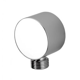 Cot conector pentru furtun CASCADA, rotund, finisaj cromat – Cod NAC_054K