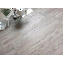 Gresie portelanata Sintesi Italia, Timber Bianco Rectificata 80x20 cm -GSITBR200800