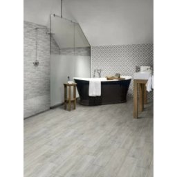 Gresie portelanata Sintesi Italia, Timber Bianco Rectificata 121x30 cm -GSITB3001210