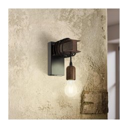 Eglo 43152 - Aplică perete TOWNSHEND 1xE27/10W/230V