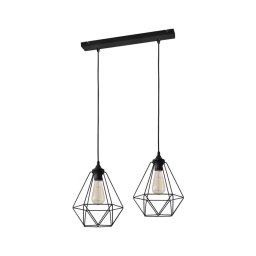 Lustră pe cablu KARO 2xE27/15W/230V