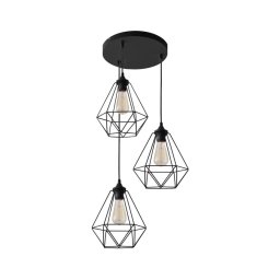 Lustră pe cablu KARO 3xE27/15W/230V