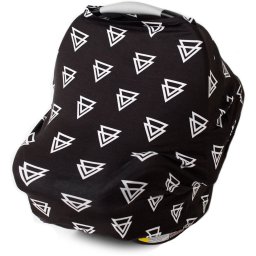 Husa multifunctionala 4 in 1- Esarfa alaptare, husa pentru cosulet auto, cos cumparaturi si scaun de masa Bambinice BN002