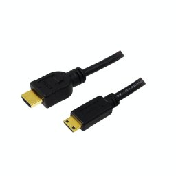 Cablu Logilink HDMI - mini HDMI, versiunea Gold, lungime 1.5M