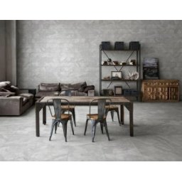 Gresie portelanata Sintesi, Tracks Grey rectificata 60x30 cm -GSTG300600