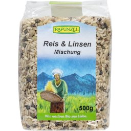 Amestec de orez si linte bio Rapunzel
