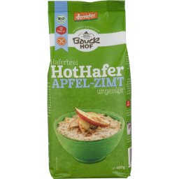 Terci de ovaz cu mere si scortisoara fara gluten bio 400g BauckHof