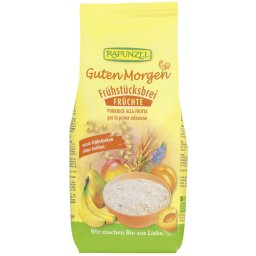 Terci pentru mic dejun cu fructe bio 500g Rapunzel