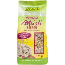 Musli proteic cu fructe de padure Rapunzel