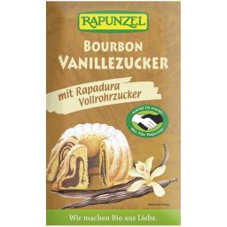 Zahar vanilie bourbon integral bio 8g Rapunzel