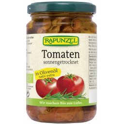 Rosii uscate in ulei de masline bio 275g Rapunzel