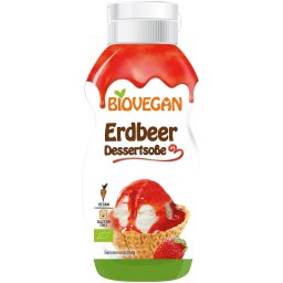 Sos de capsuni pentru desert bio Biovegan