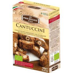 Cantuccini cu alune de padure bio 180g Pan Ducale Italy