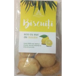 Biscuiti bio cu suc de lamaie Moringa Eur