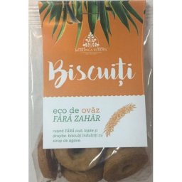 Biscuiti bio cu ovaz fara zahar Moringa Eur