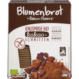 Paine crocanta cu cacao fara gluten bio 160g Blumenbrot
