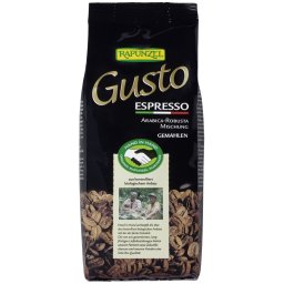 Cafea gusto espresso macinata bio 250g Rapunzel