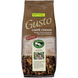 Cafea gusto crema boabe bio 1kg Rapunzel