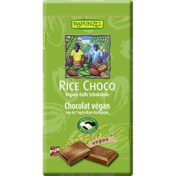 Ciocolata vegana cu orez bio 100g Rapunzel