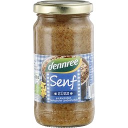 Mustar dulce bio 200ml Dennree