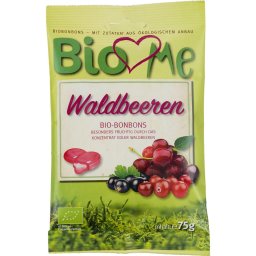 Bomboane cu fructe de padure fara gluten bio 75g BIO Loves Me
