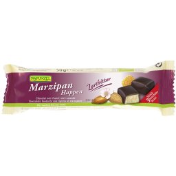 Baton martipan cu glazura amaruie bio 50g Rapunzel