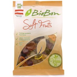 Jeleuri cu fructe fara gluten si lactoza bio 100g BioBon