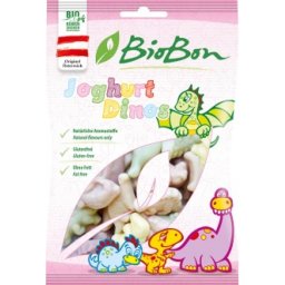 Jeleuri Dino cu iaurt Bio BioBon 80 g